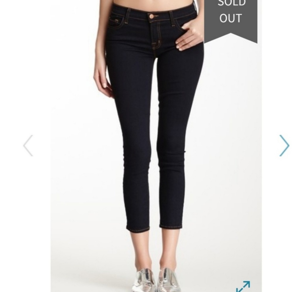 J Brand Mid Rise Capri